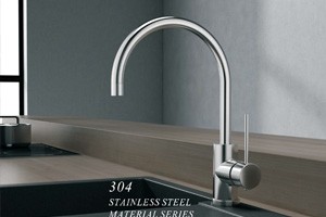 How to install the kitchen faucet